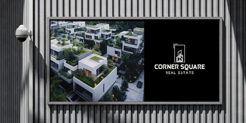 Corner Square Real Estate – Logo Design & Branding